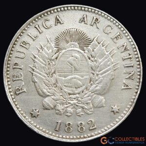 Lote 0289 - Argentina – 20 Centavos 1882
