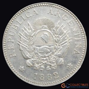 Lote 0292 - Argentina – 20 Centavos 1882