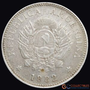 Lote 0293 - Argentina – 20 Centavos 1882