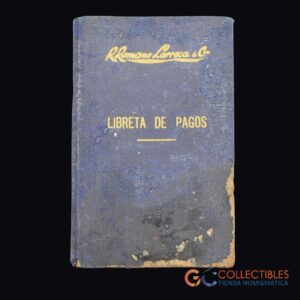 Lote 3005 - Libreta de pagos emitida por R. Ramona Larroca & Cía