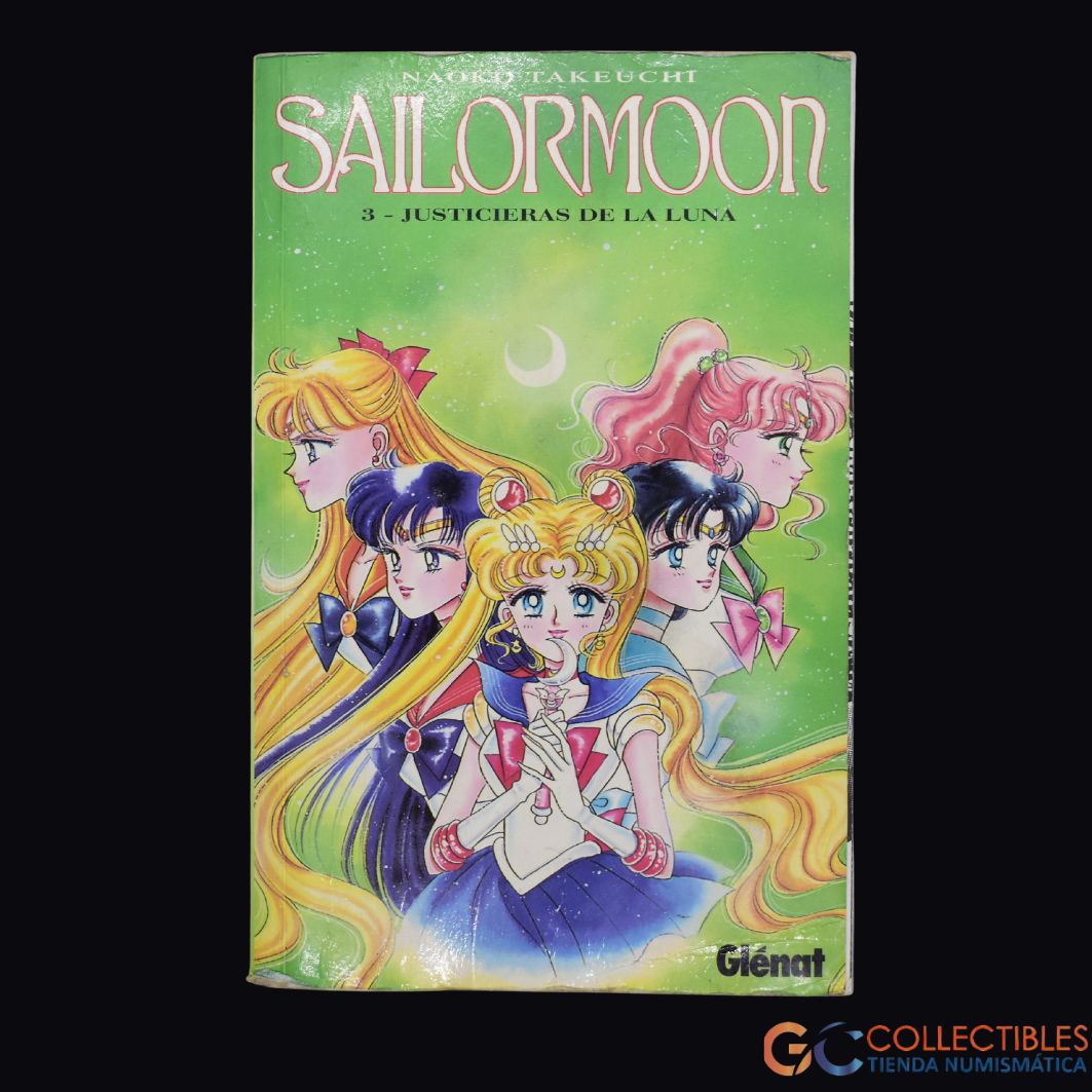 Lote 3021 - Manga “Sailor Moon – Justicieras de la Luna”, tomo 3, por Naoko Takeuchi.