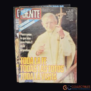 Lote 3030 - Lote de 2 revistas “Gente”, publicación semanal de actualidad y espectáculos.