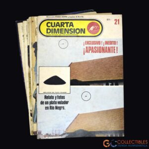Lote 3032 - Lote de revistas “Cuarta Dimensión”, dirigidas por Fabio Zerpa y el equipo O.N.I.F.E.