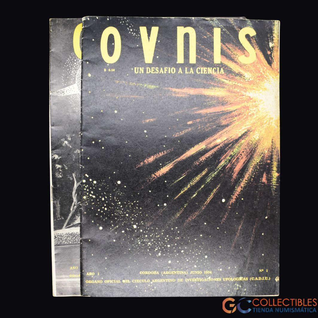 Lote 3044-Revistas OVNIS – Un Desafío a la Ciencia, órgano oficial del Círculo Argentino de Investigaciones Ufológicas