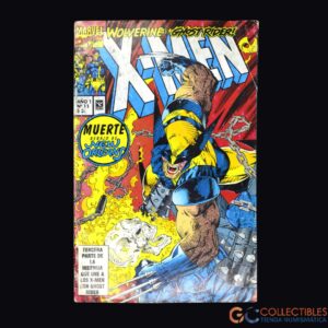 Lote 3048-Cómic X-Men Nº 11 – “Muerte debajo de New Orleans”, con Wolverine y Ghost Rider.