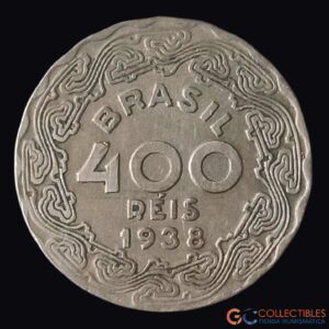 Lote 0315 - América del Sur/Brasil - 400 Réis 1938 (Getúlio Vargas)