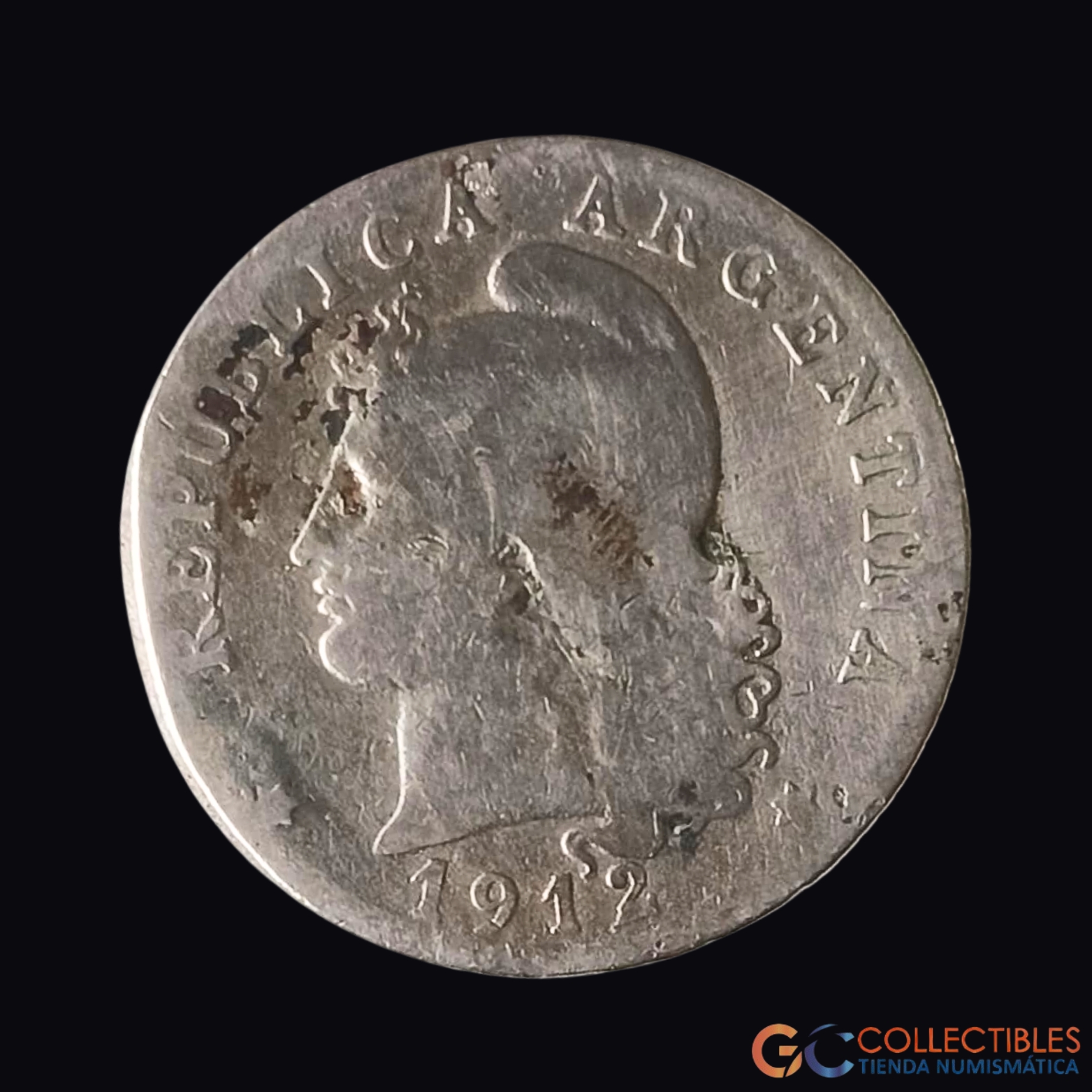Lote 0316 - América del Sur/Argentina - 20 Centavos 1912