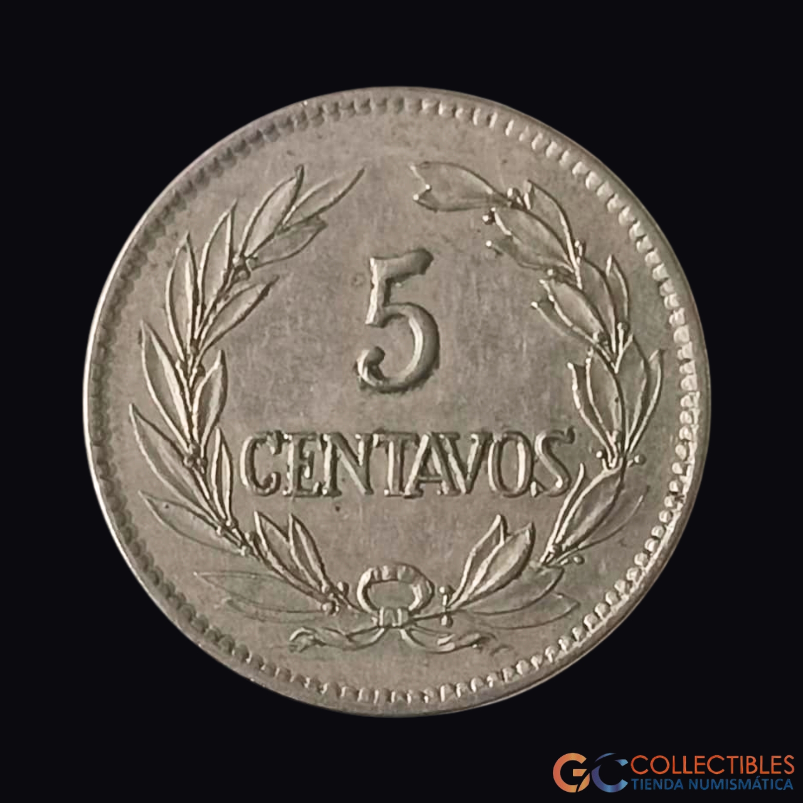 Lote 0322 - América del Sur/Ecuador - 5 Centavos 1919
