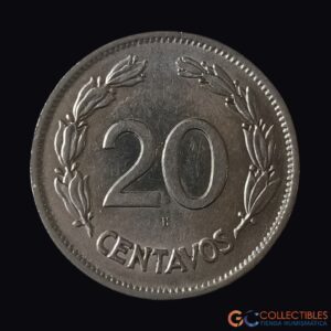 Lote 0325 - América del Sur/Ecuador - 20 Centavos 1937 (República del Ecuador)
