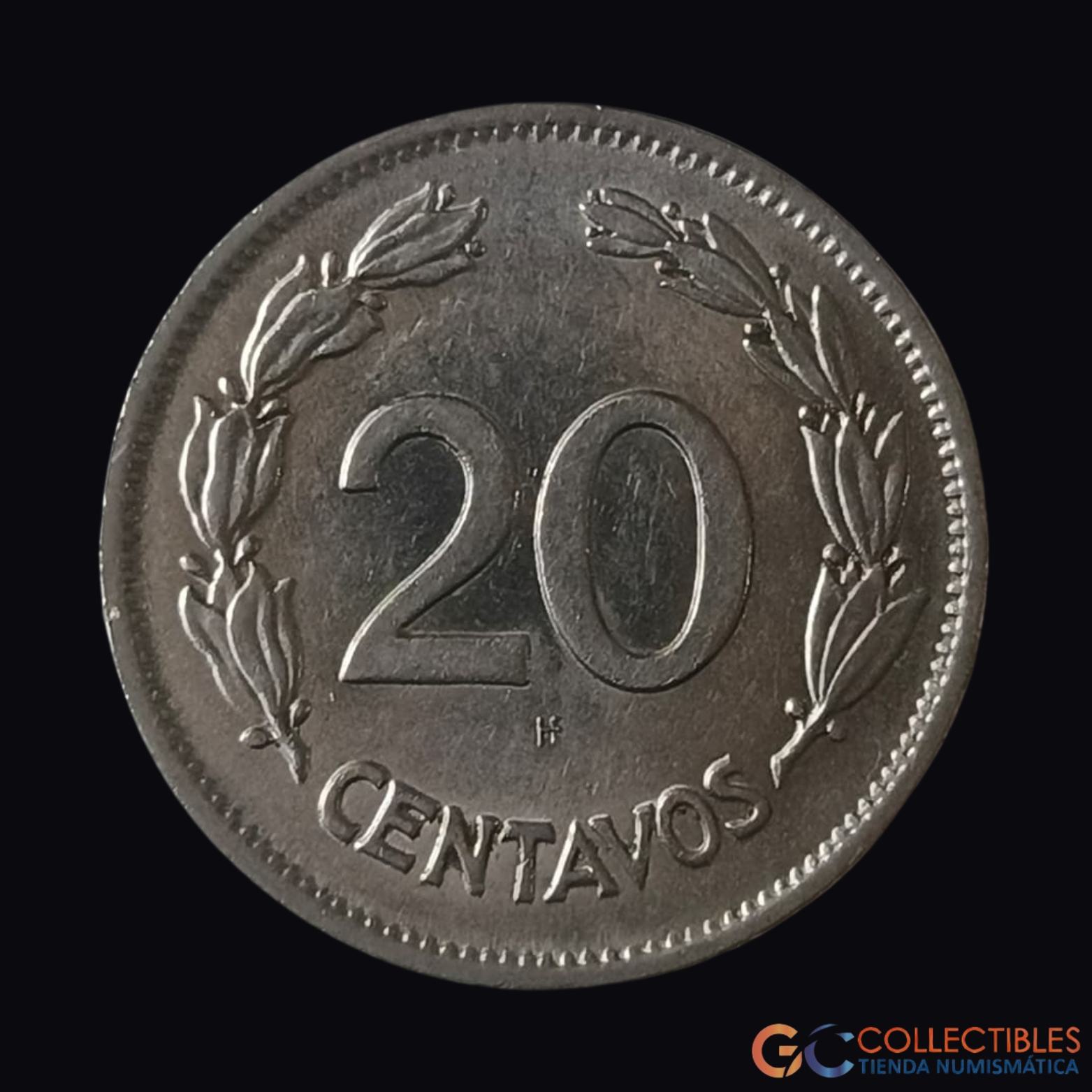Lote 0325 - América del Sur/Ecuador - 20 Centavos 1937 (República del Ecuador)