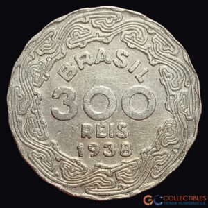 Lote 0341 - América del Sur/Brasil - 300 Réis 1938 (Getúlio Vargas)