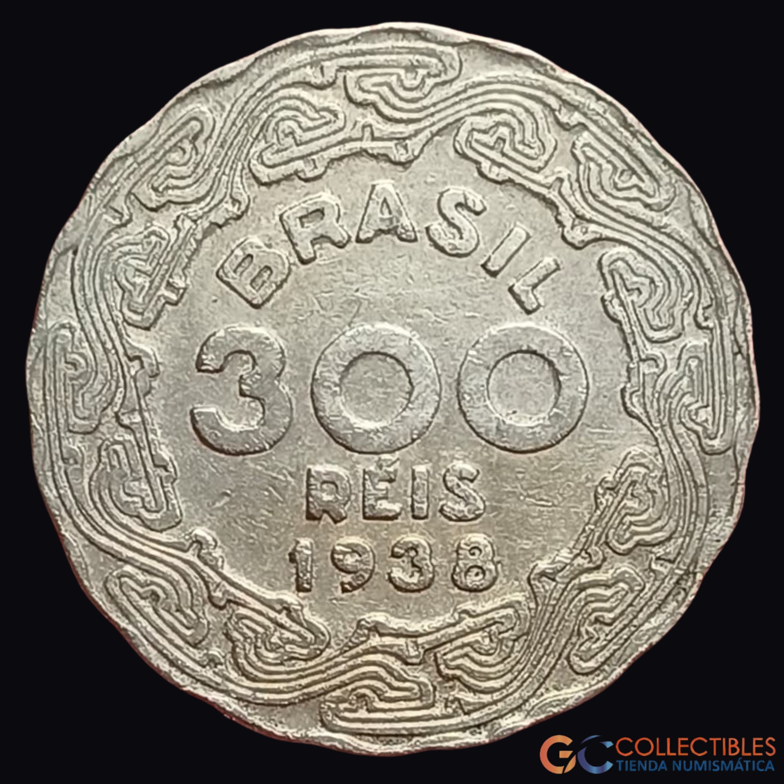 Lote 0341 - América del Sur/Brasil - 300 Réis 1938 (Getúlio Vargas)