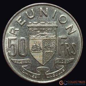Lote 0357 - Reunión – 50 Francos 1962