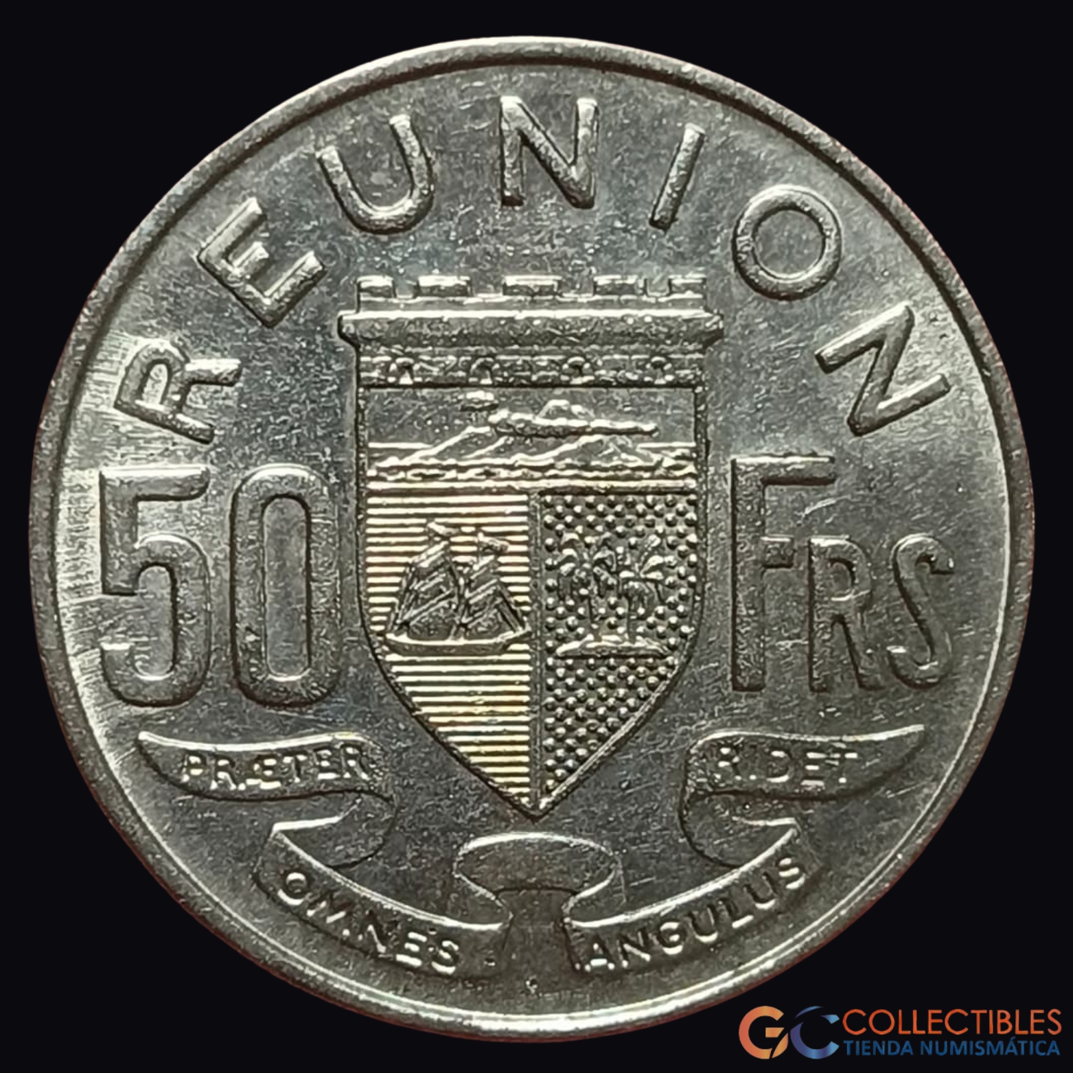 Lote 0357 - Reunión – 50 Francos 1962