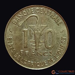 Lote 0364 - África Occidental (BCEAO) – 10 Francos 1975