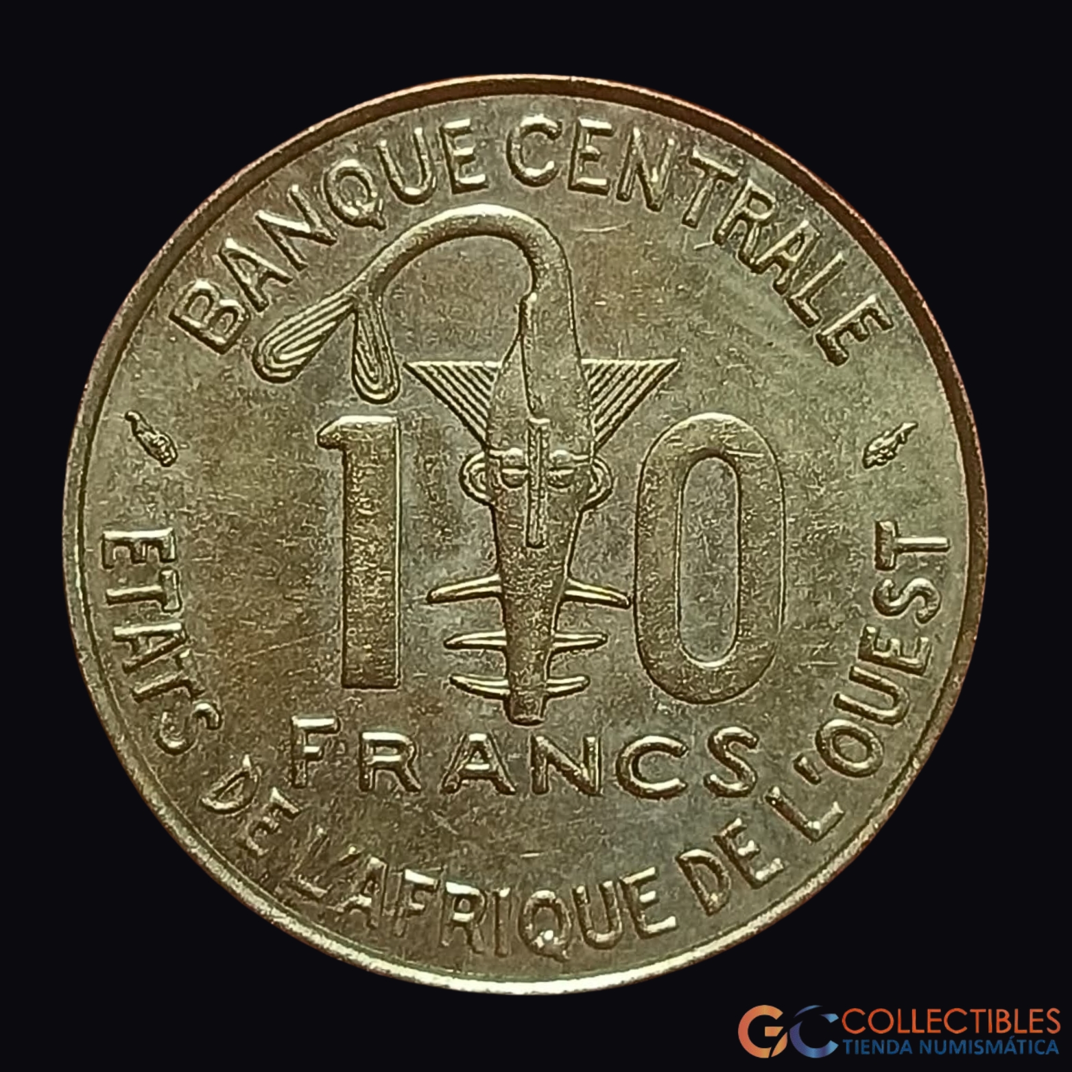 Lote 0364 - África Occidental (BCEAO) – 10 Francos 1975