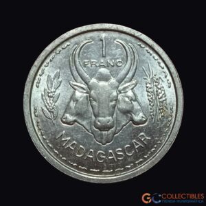 Lote 0366 - Madagascar – 1 Franco 1958