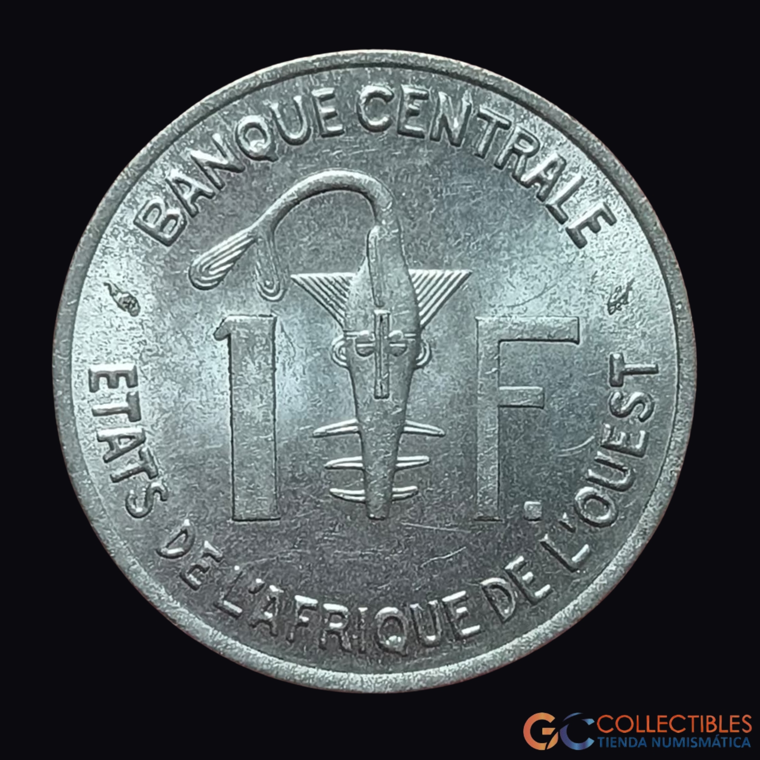 Lote 0368 - África Occidental (BCEAO) – 1 Franco 1975