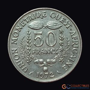 Lote 0373 - África Occidental (BCEAO) – 50 Francos 1972