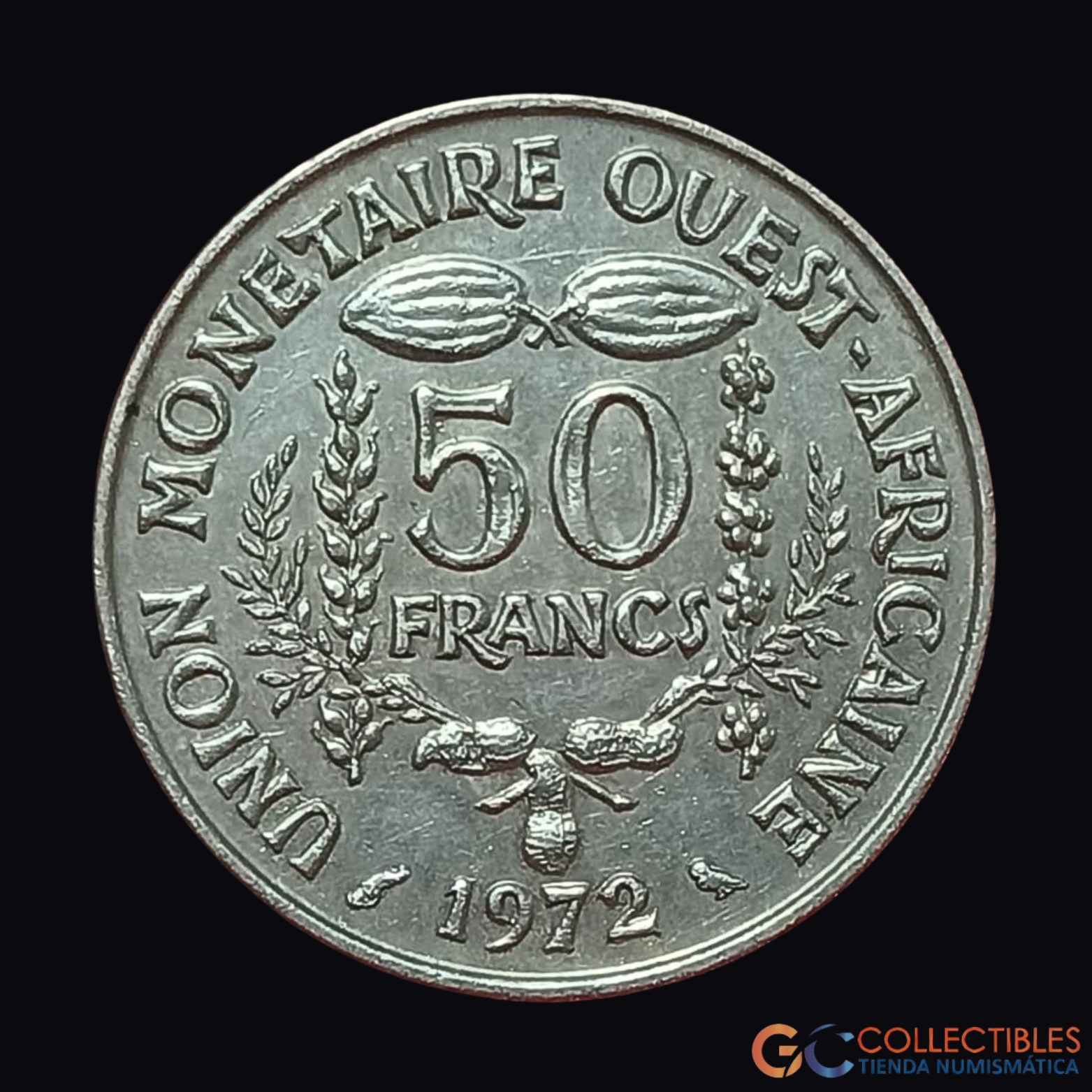 Lote 0373 - África Occidental (BCEAO) – 50 Francos 1972