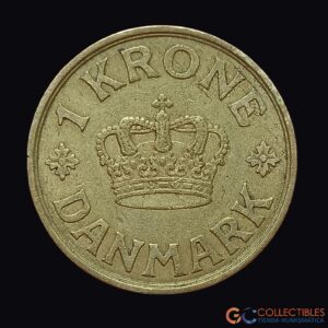 Lote 0380 - Dinamarca – 1 Corona 1939