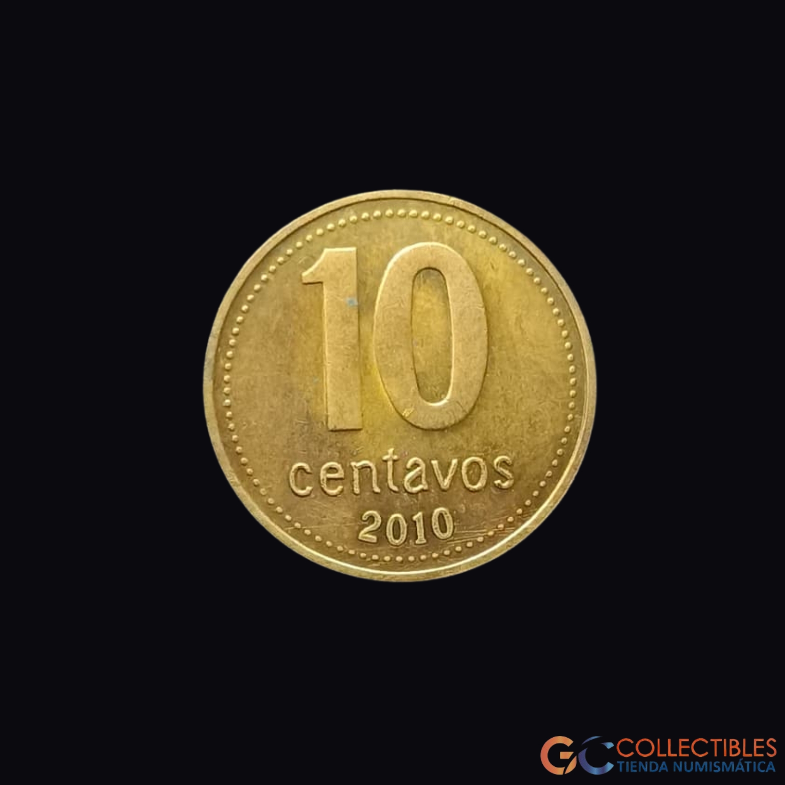 Lote 0439 - Argentina – 10 Centavos 2010