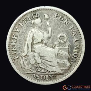 Lote 0235 - Bolivia – Medalla monetaria 1868