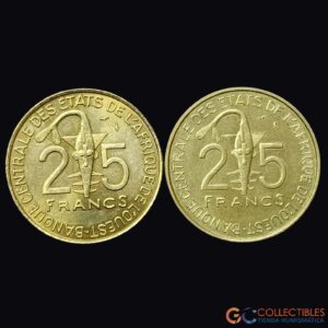 Lote 0450 - África Occidental (BCEAO) – Lote x 2 monedas