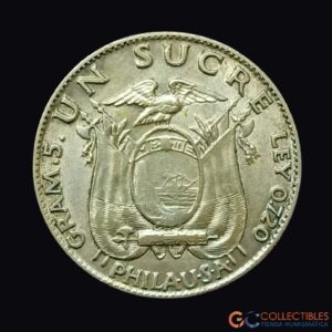 Lote 0455 - América del Sur – Ecuador 1 Sucre 1934
