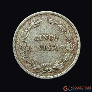Lote 0456 - América del Sur – Ecuador 5 Centavos 1918