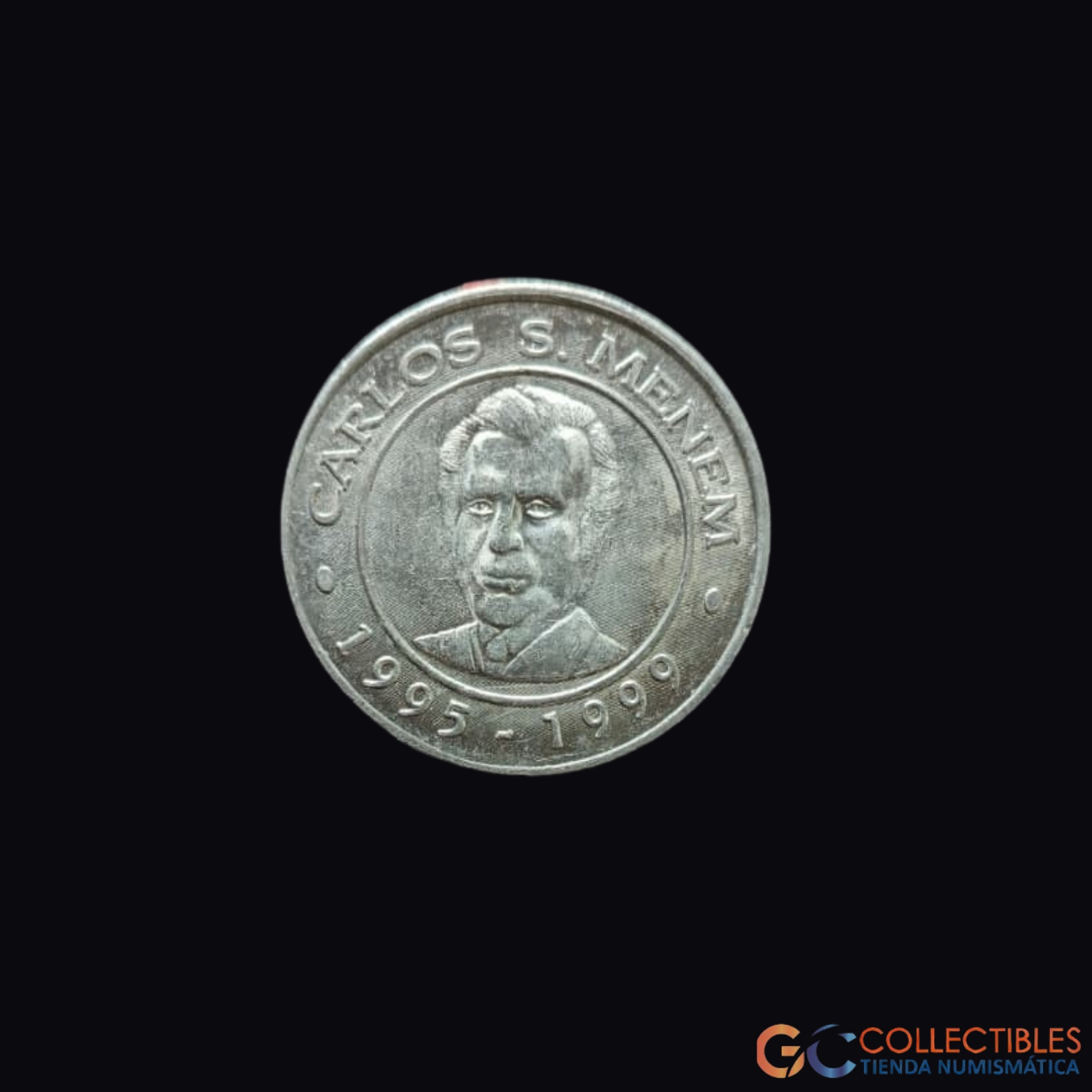 Lote 2092 - Medalla “Carlos S. Menem Presidente 1995–1999” – ca. 1995