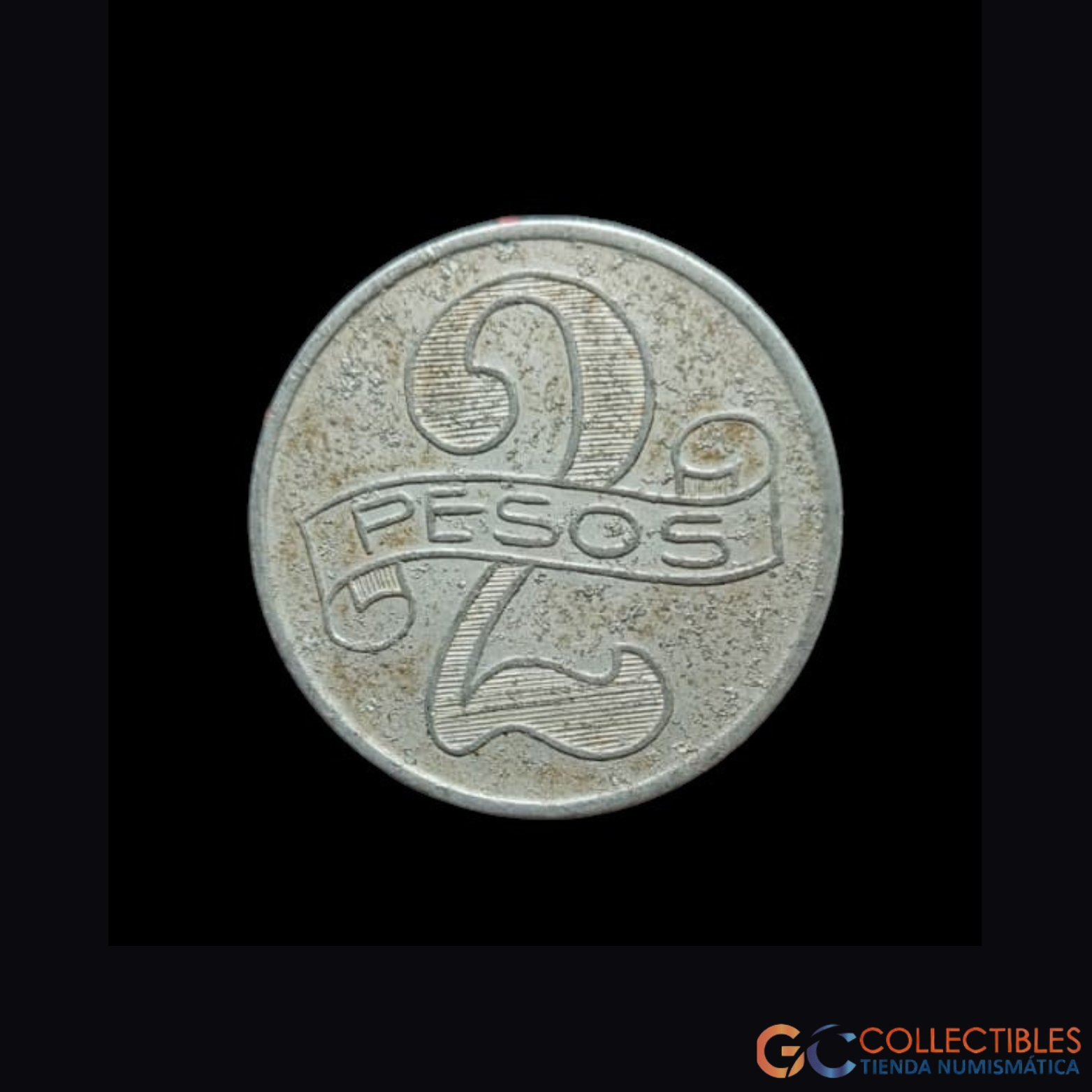 Lote 2082 - 2 Pesos – ca. 1880–1900