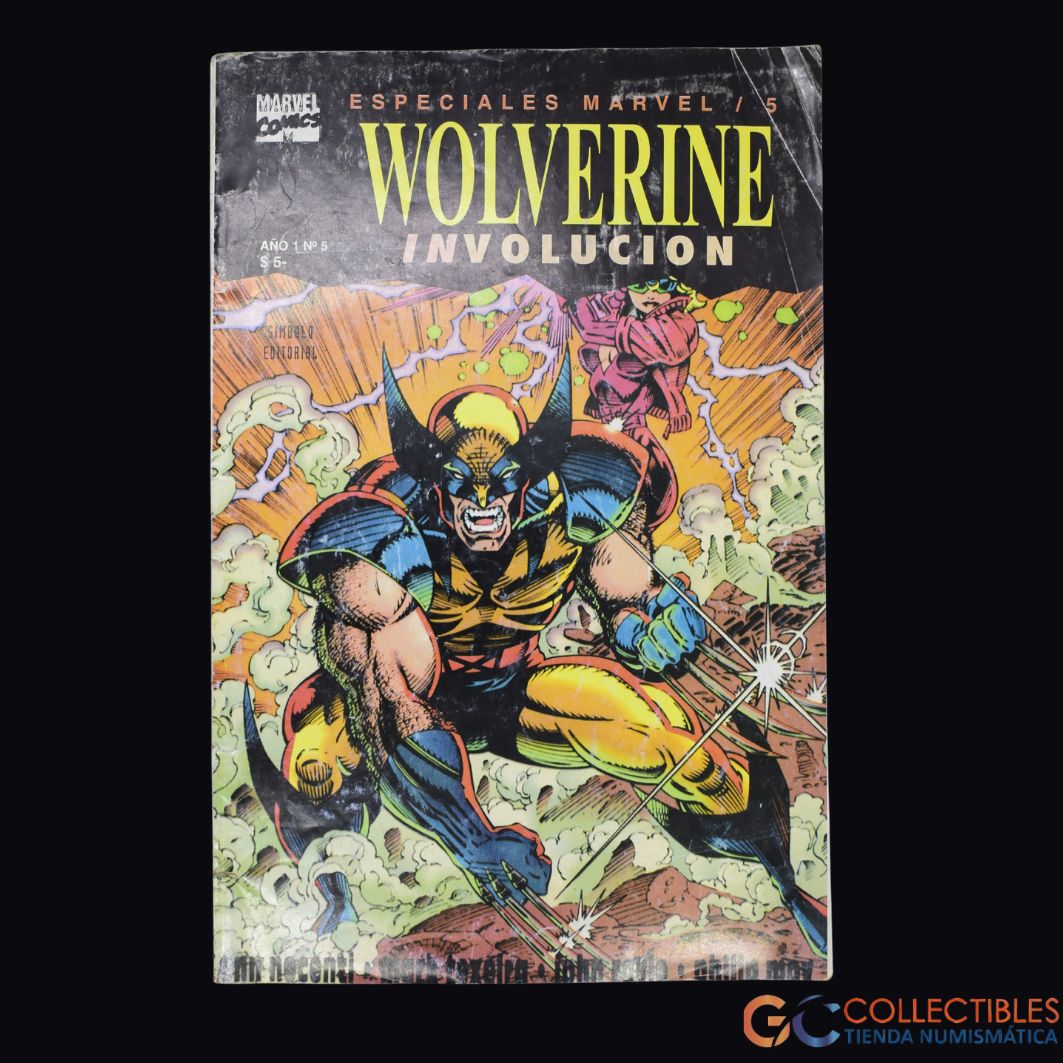 Lote 3049-Cómic Wolverine – Involución, colección Especiales Marvel Nº 5.