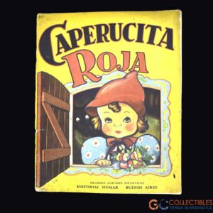 Lote 3040-Libro infantil “Caperucita Roja”, perteneciente a la colección Grandes Álbumes Infantiles de Editorial Sigmar