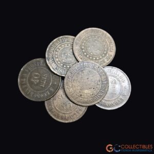 Lote 0307 - Brasil – 40 Réis 1889–1912 (Lote x6 monedas)