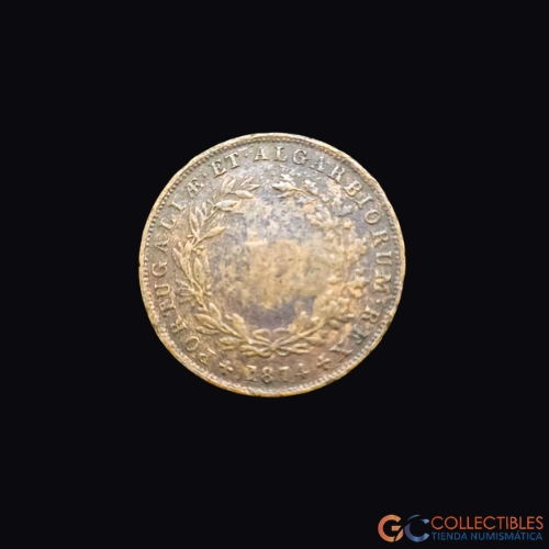 Lote 0313 - Portugal – 5 Réis 1874