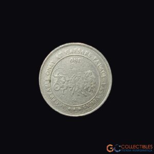Lote 2105 - Caesars Palace – 1 Dollar Gaming Token – ca. 1975