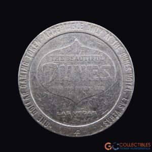 Lote 2104 - The Dunes Hotel & Country Club – 1 Dollar Gaming Token – 1979