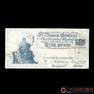 Lote 1009 - Argentina 10 Pesos 1936