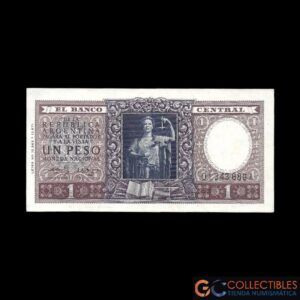 Lote 1010 - Argentina 1 Peso 1952