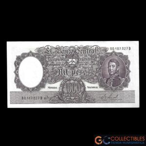Lote 1013 - Argentina 1000 Pesos 1969 Col-539c