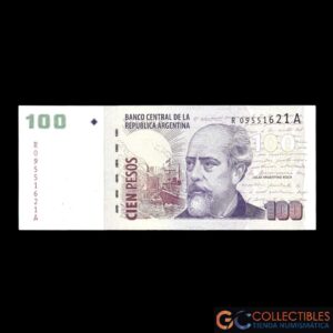 Lote 1028 - Argentina 100 Pesos 2012/13 Marco del Pont-Boudou - R Col-811R