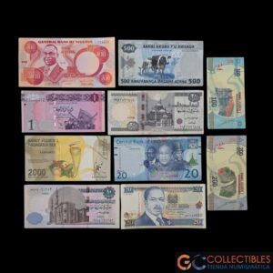 Lote 1041 - Africa Lote X 10 Billetes UNC