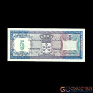 Lote 1059 - Antillas Holandesas 5 Gulden 1984