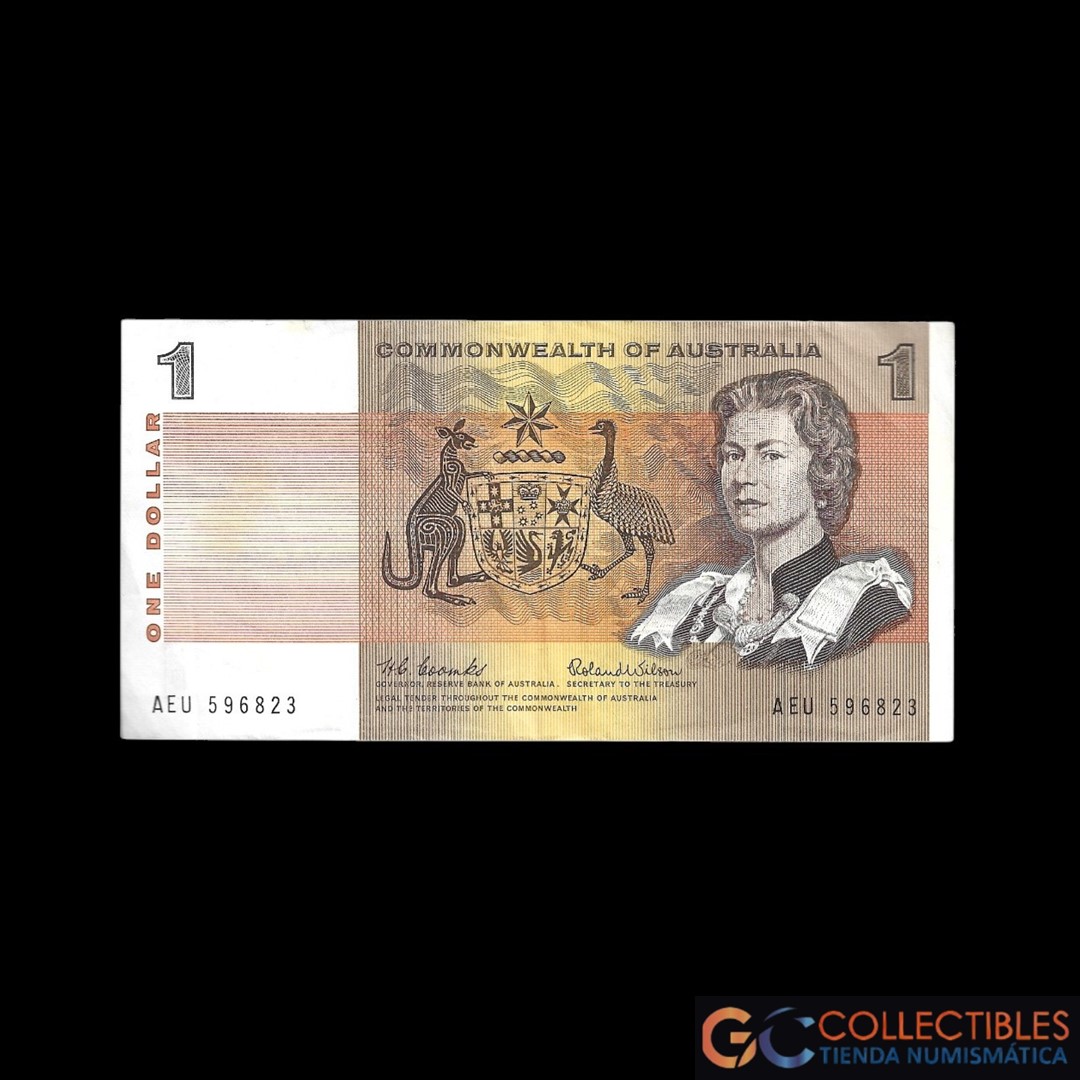 Lote 1063 - Australia 1 Dólar 1966/67