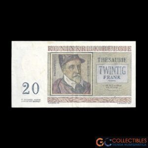 Lote 1066 - Belgica 20 Francos 1956