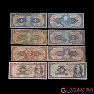 Lote 1071 - Brasil Lote x 8 Billetes circulados