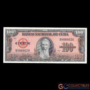 Lote 1091 - Cuba 100 Pesos 1959