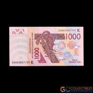 Lote 1098 - Estados de África del Oeste Senegal 1000 Francos 2023