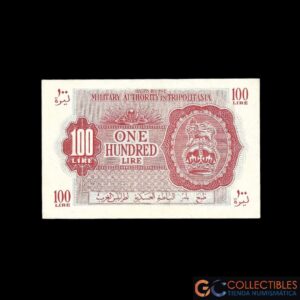 Lote 1131 - Libia 100 Liras 1943
